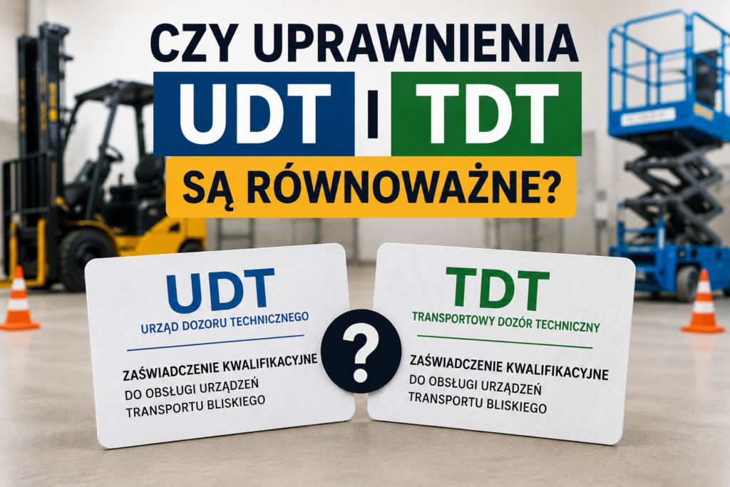 UDT czy TDT – czy uprawnienia są równoważne? Wyjaśniamy krok po kroku