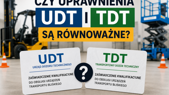 Czy uprawnienia UDT i TDT są równoważne